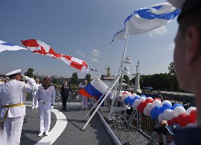 ​Головной фрегат проекта 22350 "Адмирал флота Советского Союза Горшков" включен в боевой состав Военно-морского флота России